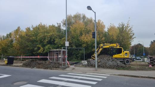 Vlaková zastávka v olomoucké městské části Hejčín