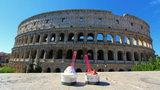 Italská zmrzlina (ilustrační snímek)