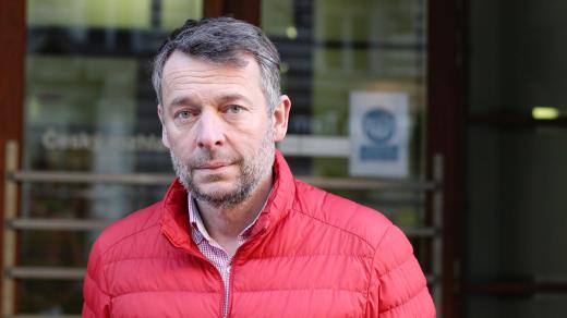 Ředitel společnosti Člověk v tísni Šimon Pánek