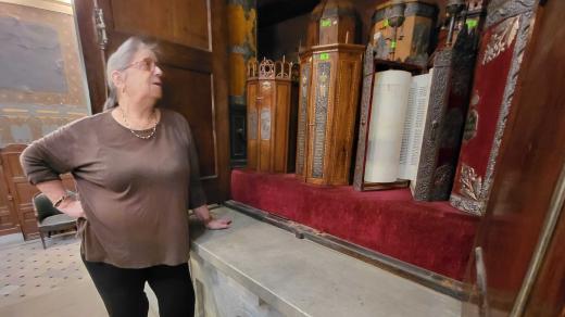 Magda Hárúnová je hlavou židovské komunity v Egyptě