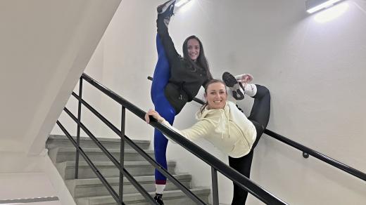 Alena Schaffartziková a Nikol Vítečková