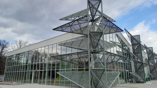 Budova Trezoru přírody v Horní Lidči se nachází v centru této valašské obce