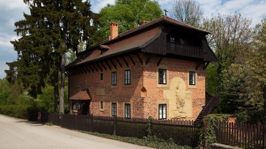 Ateliér Františka Bílka v Chýnově u Tábora