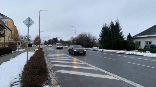 Silnice v Oseku nad Bečvou