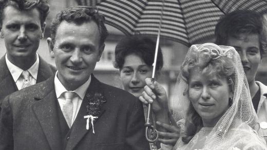Svatba Alice a Ludvíka Šmotkových v roce 1963