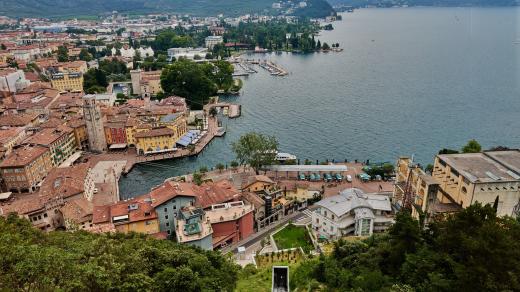 Italské město Riva del Garda