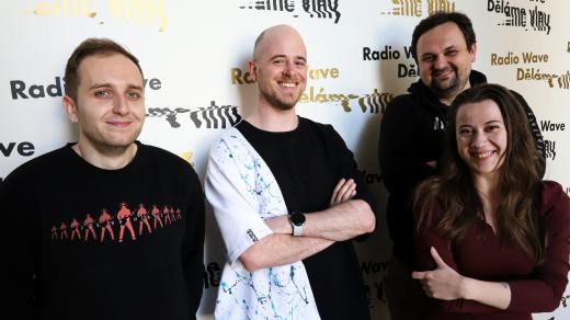 Lukáš Kunce, Vojta Dřevíkovský, Jaromír Möwald a Šárka Tmějová