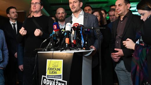 Igor Matovič, předseda hnutí Obyčejní lidé a nezávislé osobnosti (OĽaNO), které vyhrálo parlamentní volby na Slovensku