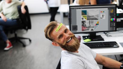 Radost v práci, štěstí v práci, práce, happiness manager, manažer štěstí (ilustrační foto)