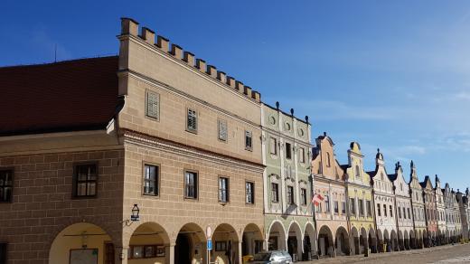 Telč, nám. Zachariáše z Hradce