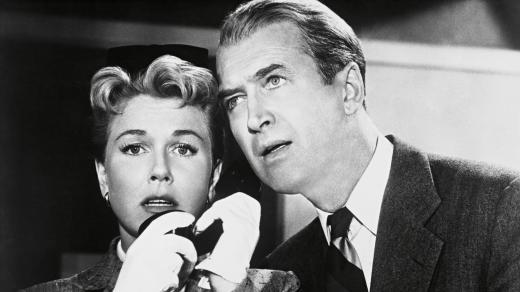 Doris Day a James Stewart ve filmu Muž, který věděl příliš mnoho