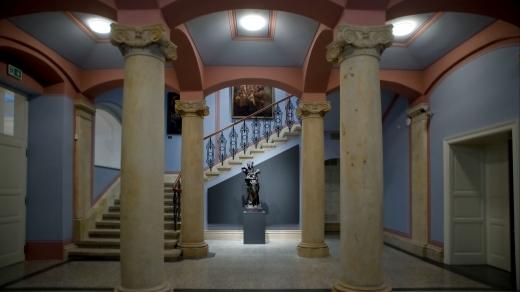 Sloupová síň Městského muzea a galerie v Hořicích