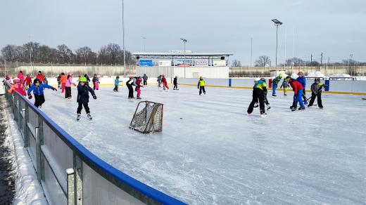 Nové kluziště v Přelouči
