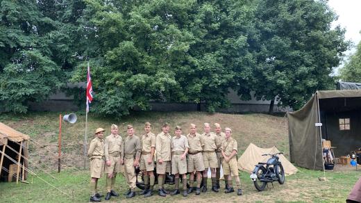 Den české historie v Křivsoudově na Benešovsku