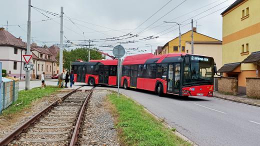 Papírenská ulice v Českých Budějovicích