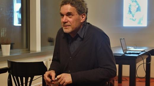 Marek Švehla na besedě.