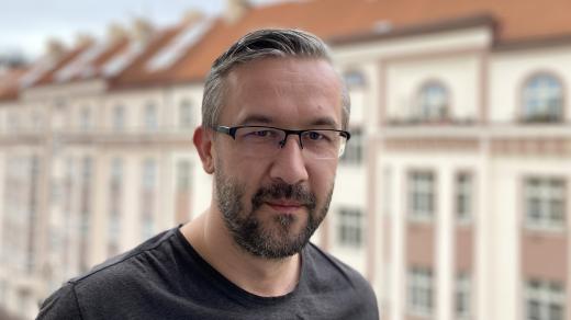 Žurnalista a zakladatel webu Manipulatoři.cz Petr Nutil