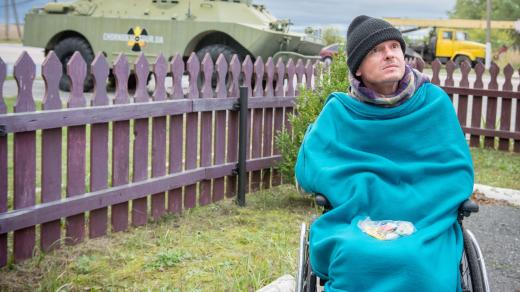 Černobyl na kolečkách. Honza Dušek si přes handicap roztroušené sklerózy splnil další životní sen
