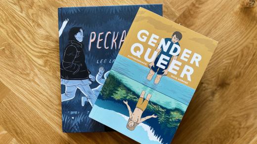 Komiksy Pecka a Gender Queer z nakladatelství Centrála
