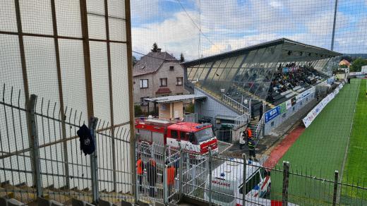 Legendární cisterna na stadionu Na Střelnici