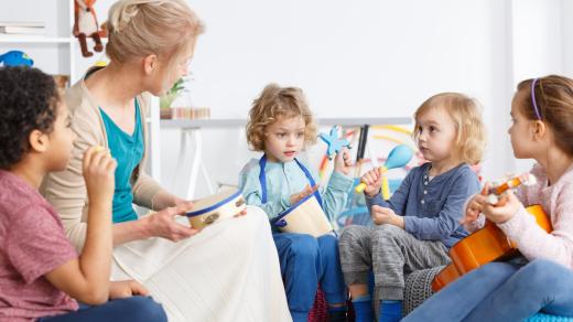 Hudební výchova (ilustrační foto)