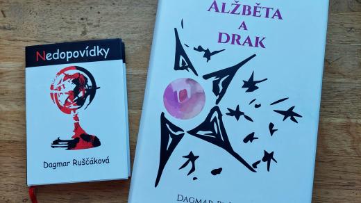 Publicistka Dagmar Ruščáková a křest její nové knihy s názvem Alžběta a drak