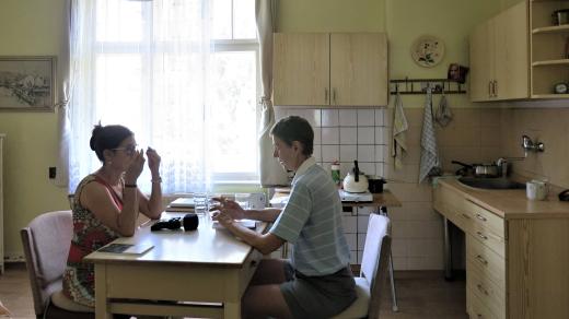 Blanka Kostřicová (vpravo) a Alena Blažejovská
