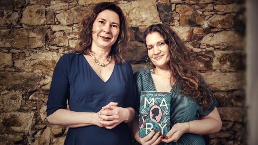 Překladatelka románu Mary Veronika ter Harmsel Havlíková a autorka Anne Eekhoutová