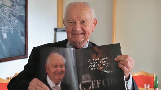 Josef Chromý, český úspěšný podnikatel, vinař z Tasmánie