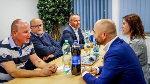 Povolební vyjednávání zástupců ODS a ANO v Českých Budějovicích