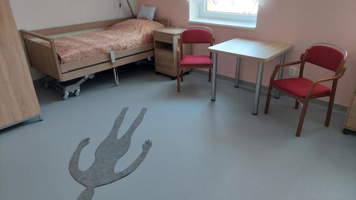 Unikátní podlaha se senzory v Domově pro seniory v Borohrádku na Rychnovsku