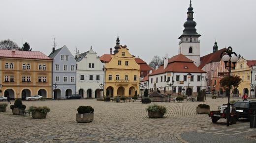 Náměstí v Pelhřimově