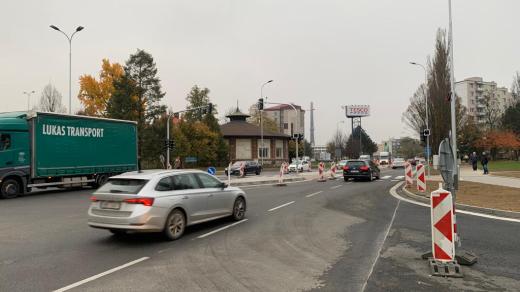 V Přerově je v provozu nový silniční průpich