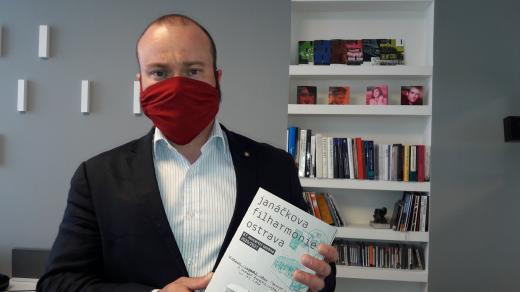 Ředitel Janáčkovy filharmonie Ostrava Jan Žemla