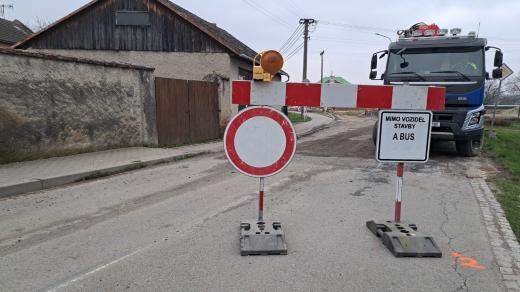 Oprava mostu v Bystročicích na Olomoucku