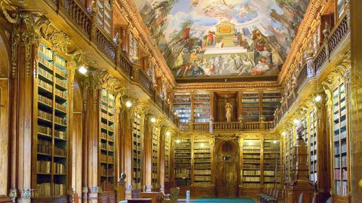 Filozofický sál, knihovna Strahovského kláštera