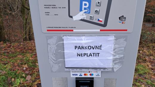 Na Svatém Kopečku město upravilo placení parkovného
