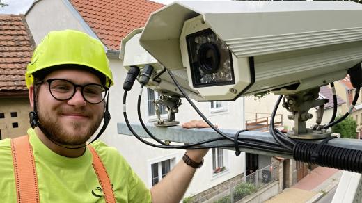David Androsov je servisním technikem, který se stará o kamerový systém