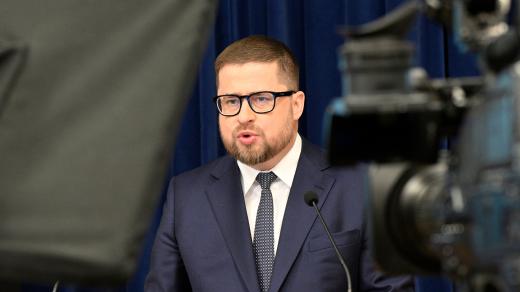 Guvernér České árodní banky Aleš Michl