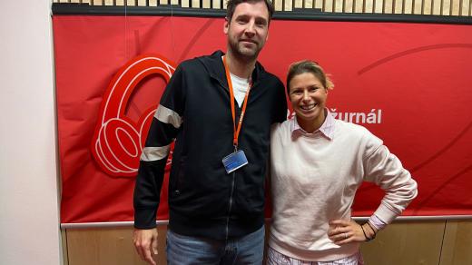 Martin Štěpánek a Andrea Sestini Hlaváčková