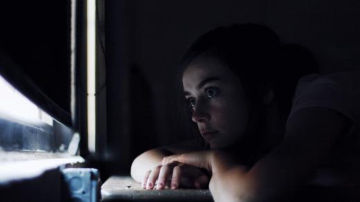 Žena dívka deprese