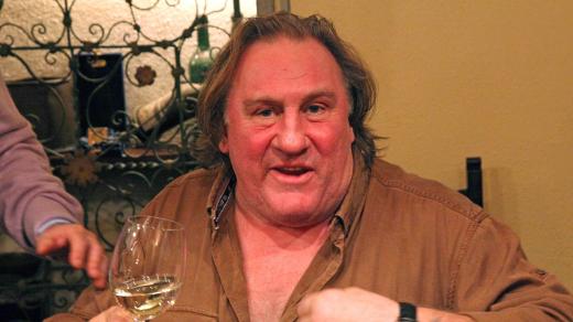 Francouzský herec Gérard Depardieu