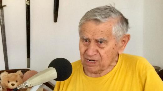 Jiří Světlík, pamětník válečných událostí, držitel Ceny Paměti národa