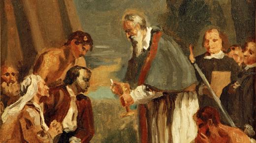 Eugène Delacroix: kopie obrazu Jacoba van Oosta