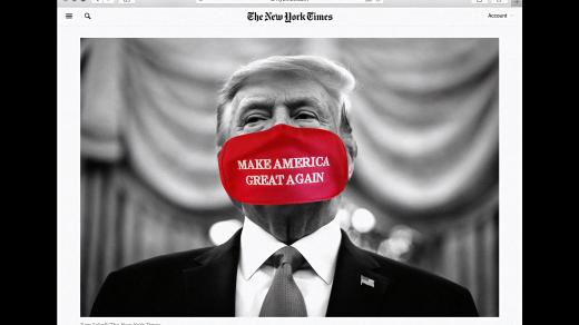 Donald Trump vs. koronavirus