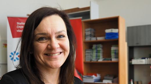 Ilona Loužecká, ředitelka Oblastního spolku Českého červeného kříže v Havlíčkově Brodě