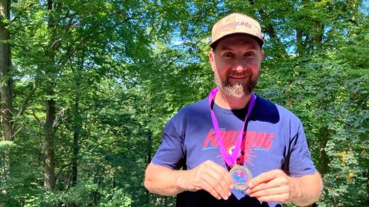 Pavel Hejra, několikanásobný mistr světa ve footbag netu