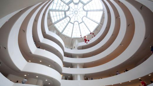 Guggenheimovo muzeum od Franka Lloyda Wrighta v New Yorku