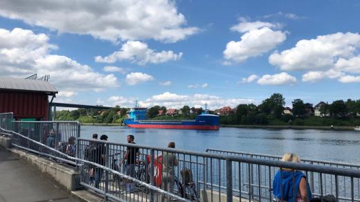 Kiel má skoro sto kilometrů dlouhý průplav