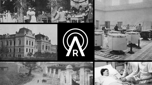 Logo seriálu Svět ve světě: Psychiatrická nemocnice Bohnice